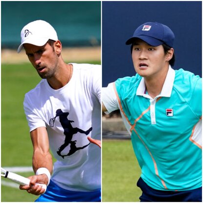 Novak Djokovic trifft auf Soonwoo Kwon Novak Djokovic trifft auf Soonwoo Kwon