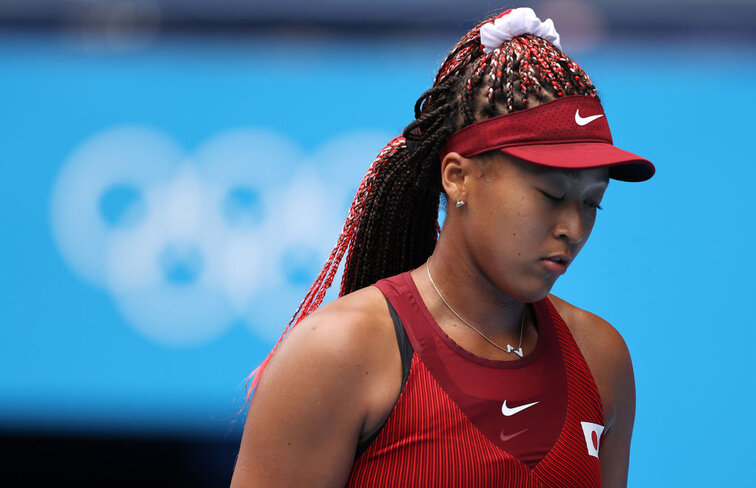 Naomi Osaka lost in the last 16 of the Olympics