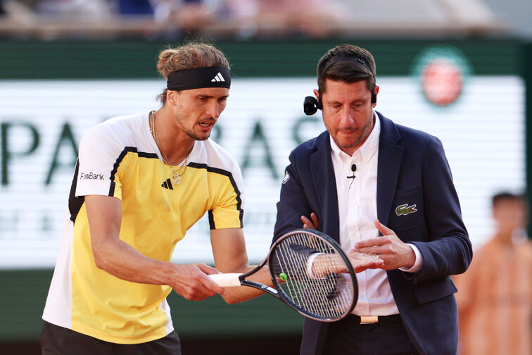War nicht vom Glück verfolgt: Alexander Zverev