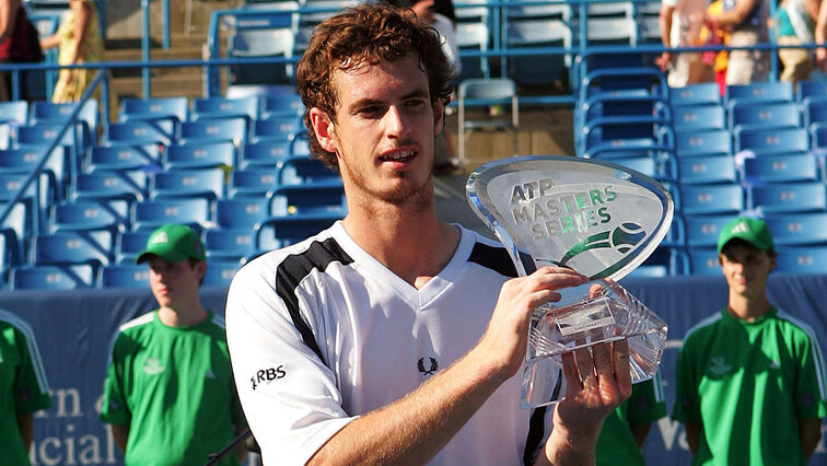 Andy Murray won for the first time in Cincinnati in 2008
