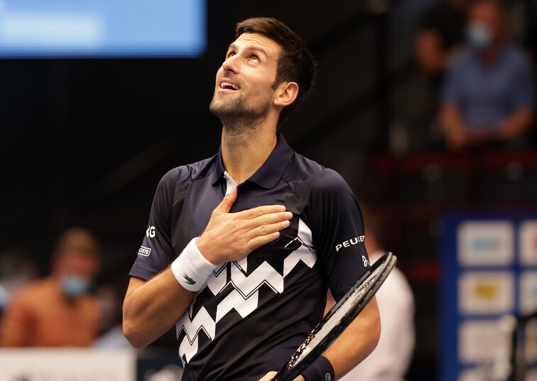 Novak Djokovic secured another entry in the history books on Wednesday