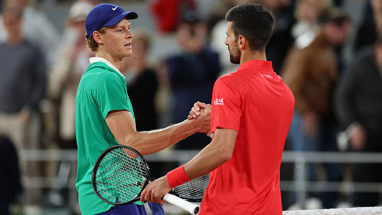 Jannik Sinner und Novak Djokovic zuletzt bei den Australian Open 2026 Jannik Sinner und Novak Djokovic zuletzt bei den Australian Open 2026