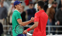 Jannik Sinner und Novak Djokovic zuletzt bei den Australian Open 2026