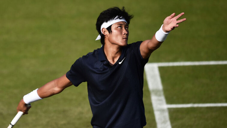 Zhang Zhizhen - erster Chinese im Hauptfeld von Wimbledon Zhang Zhizhen - erster Chinese im Hauptfeld von Wimbledon