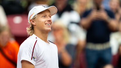Leo Borg trifft in der ersten Runde von Bastad auf Rafael Nadal. Leo Borg trifft in der ersten Runde von Bastad auf Rafael Nadal.