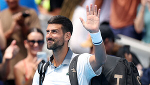 Novak Djokovic blickt zufrieden auf seine Karriere zurück.