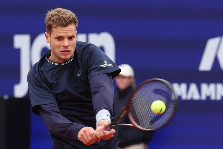 Yannick Hanfmann verlor in München bereits in Runde eins