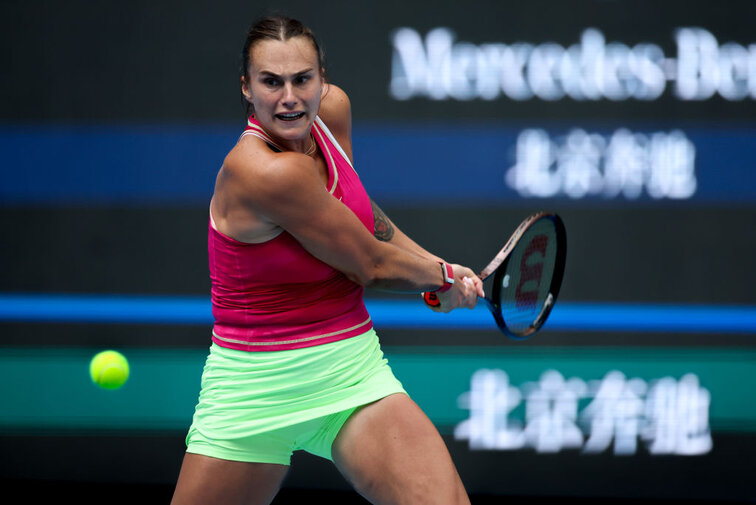 Aryna Sabalenka löste ihr Viertelfinalticket Aryna Sabalenka löste ihr Viertelfinalticket