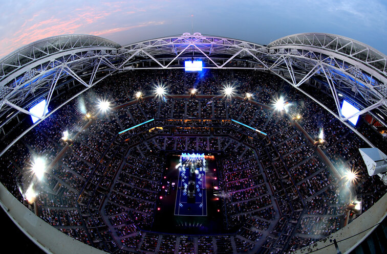 Die Night Sessions in Flushing Meadows sind legendär Die Night Sessions in Flushing Meadows sind legendär