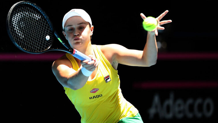 Ashleigh Barty udělala fanouškovi radost