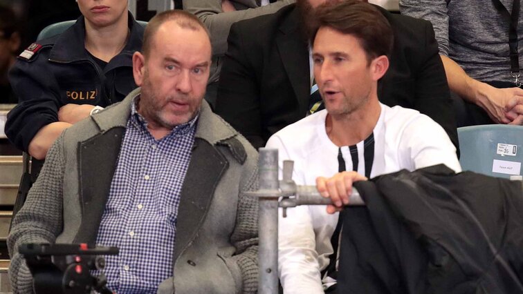 Günter Bresnik und Wolfgang Thiem Günter Bresnik und Wolfgang Thiem