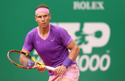 Rafael Nadal steht in Monte Carlo in Runde drei Rafael Nadal steht in Monte Carlo in Runde drei