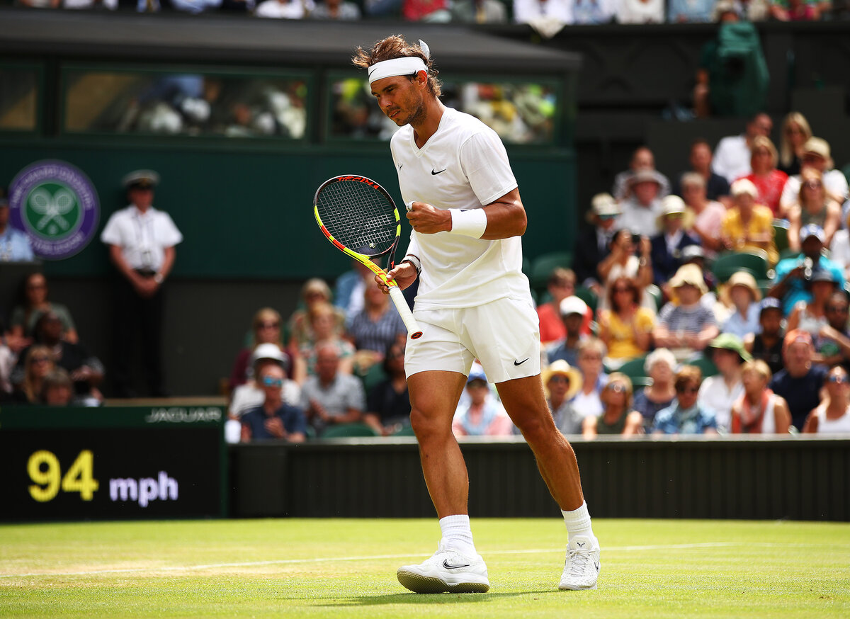 Wimbledon Dominant Rafael Nadal wear down Joao Sousa · tennisnet
