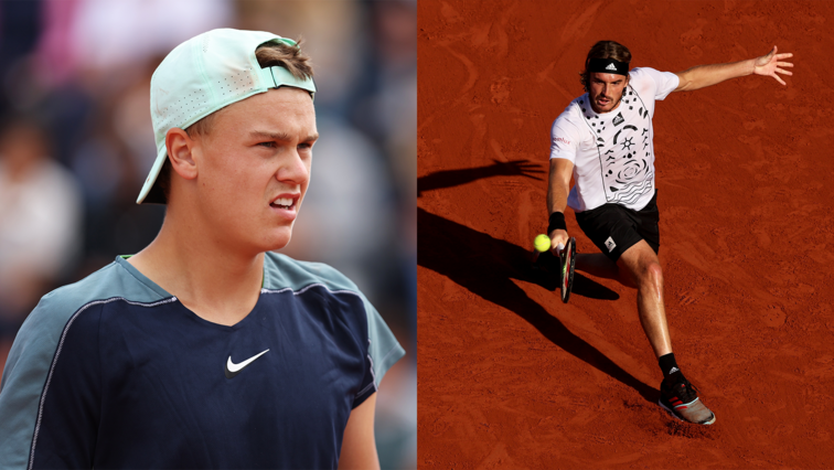 Holger Rune and Stefanos Tsitsipas meet in the French Open round of 16