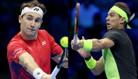 Casper Ruud und Rafael Nadal treffen heute erst das zweite Mal aufeinander Casper Ruud und Rafael Nadal treffen heute erst das zweite Mal aufeinander