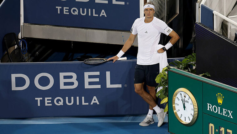 Kurz vor Mitternacht war noch nicht viel gespielt zwischen Alexander Zverev und Cameron Norrie