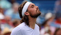 Bei den US Open 2026 kann Stefanos Tsitsipas als letzter Einhänder des Turniers eine 150-jährige Tradition aufrechterhalten. Getty Images