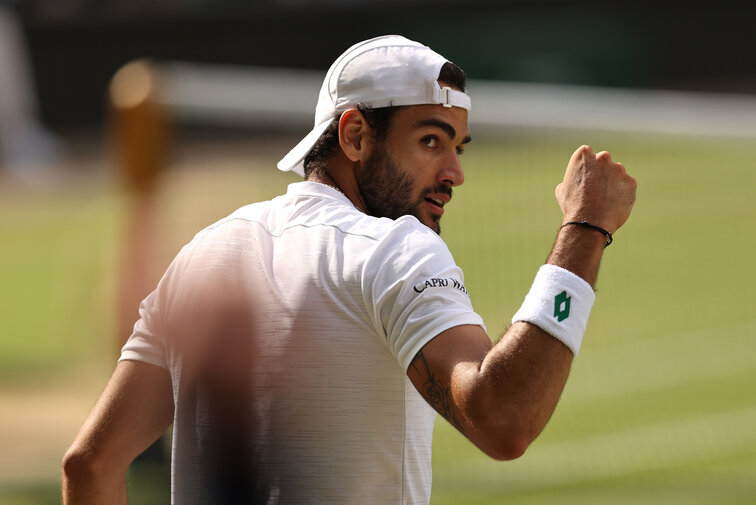 Matteo Berrettini wird 2021 erstmals beim Laver Cup aufschlagen Matteo Berrettini wird 2021 erstmals beim Laver Cup aufschlagen