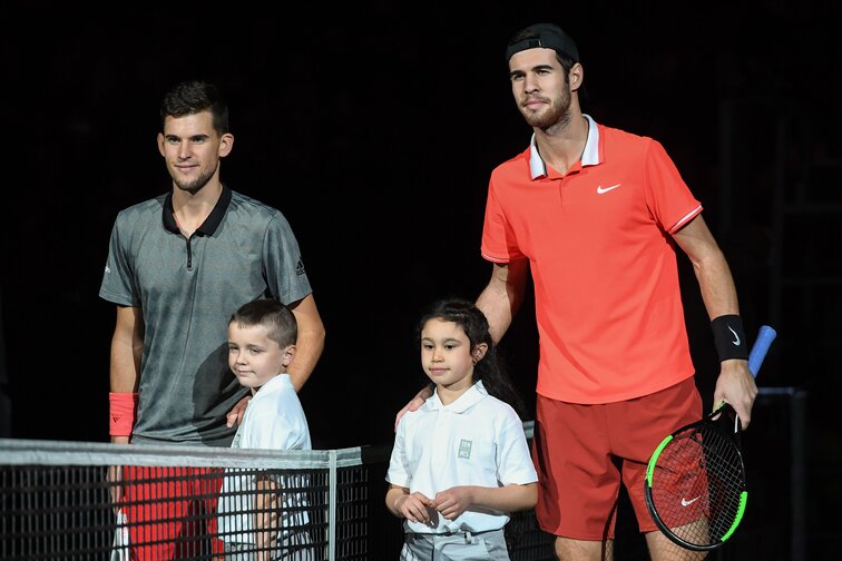Dominic Thiem und Karen Khachanov See you in Mubadala - Dominic Thiem meets Karen Khachanov like in Paris