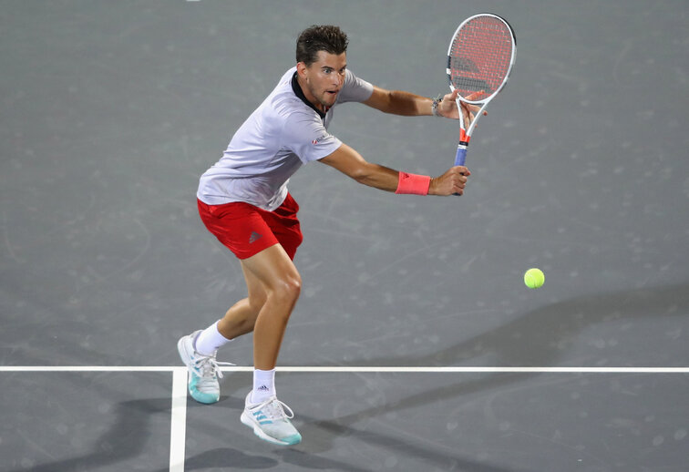 Dominic Thiem Dominic Thiem received an extra assignment in Abu Dhabi