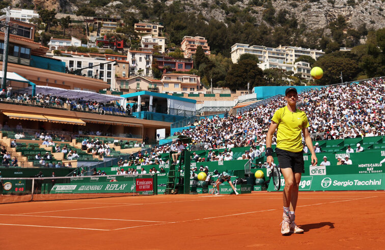 Jannik Sinner darf in Monte-Carlo trainieren Jannik Sinner darf in Monte-Carlo trainieren