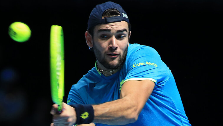 Matteo Berrettini - an den Nerven und Roger Federer gescheitert