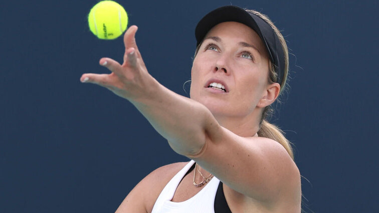 Danielle Collins hat mit den WTA-Rückkehrerinnen gerade viel Spaß Danielle Collins hat mit den WTA-Rückkehrerinnen gerade viel Spaß