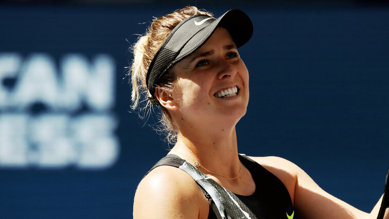 Nur zum Spaß geht Elina Svitolina nicht auf den Tennisplatz