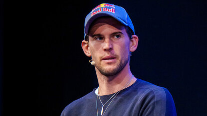 Dominic Thiem vor ein paar Tagen bei einer Pressekonferenz in Wien Dominic Thiem vor ein paar Tagen bei einer Pressekonferenz in Wien