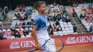 Raphael Dutzler im Sommer 2025 in Kitzbühel beim Finale des Generali Race