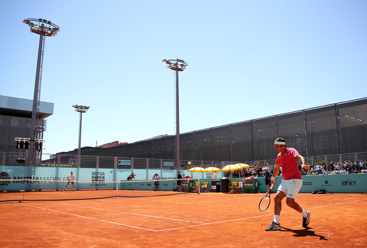 Roger Federer in Madrid