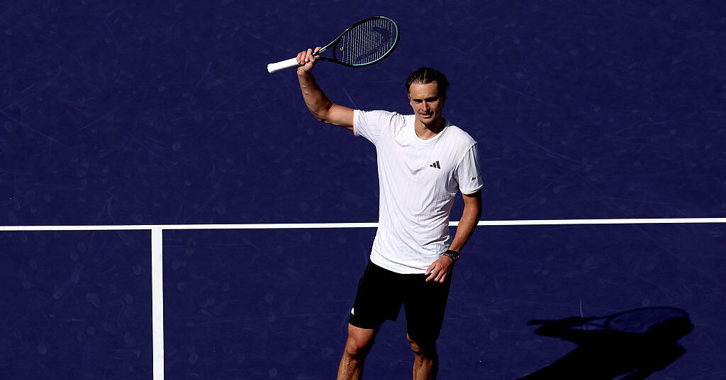 ATP Indian Wells: Alexander Zverev takes a liking to the desert
