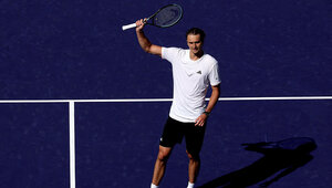 Alexander Zverev ließ Frances Tiafoe keine Chance