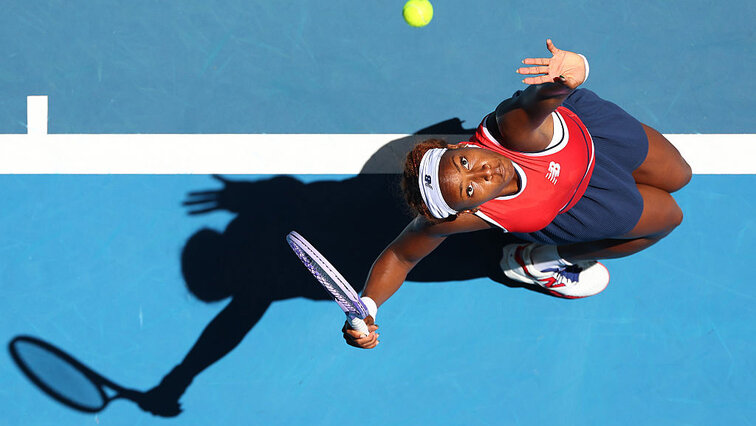 Coco Gauff beim United Cup in Perth Coco Gauff beim United Cup in Perth