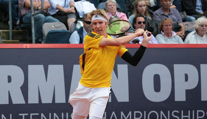 Cedrik-Marcel Stebe scheiterte nach starkem Beginn an Diego Schwartzman.