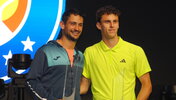 Mariano Navone und Juan Manuel Cerundolo bei der Siegerehrung in Braunschweig
