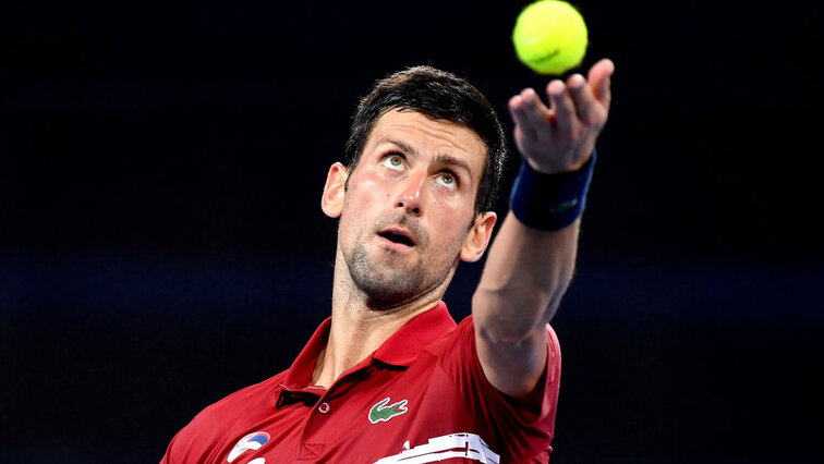 Novak Djokovic hat ein episches Doppel gespielt Novak Djokovic hat ein episches Doppel gespielt