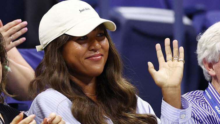 Naomi Osaka bei den US Open 2023