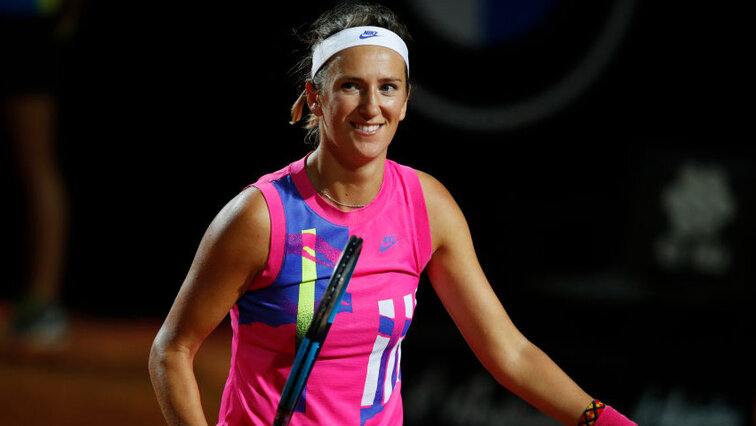 Victoria Azarenka hat sich mit Sofia Kenin nicht lange aufgehalten