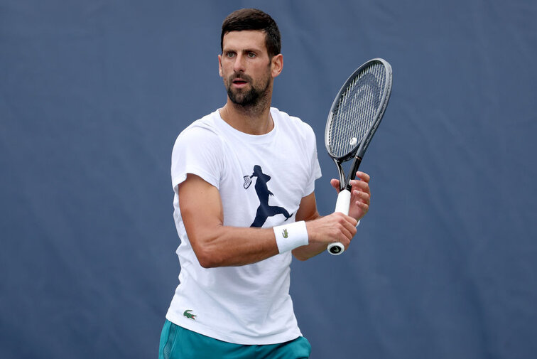 Novak Djokovic nimmt die US Open als Topfavorit in Angriff