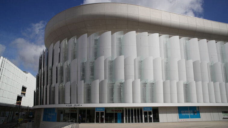 Die Paris La Defense-Multifunktionsarena in Nanterre ist die neue sportliche Heimat des ATP-Masters-Turniers in Paris. Getty Images