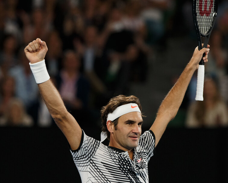 Roger Federer starts number 100 in Melbourne