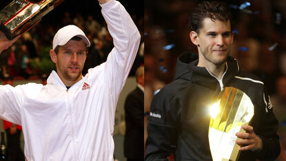 Stadthallen-Sieger: Jürgen Melzer 2010, Dominic Thiem 2019 Stadthallen-Sieger: Jürgen Melzer 2010, Dominic Thiem 2019