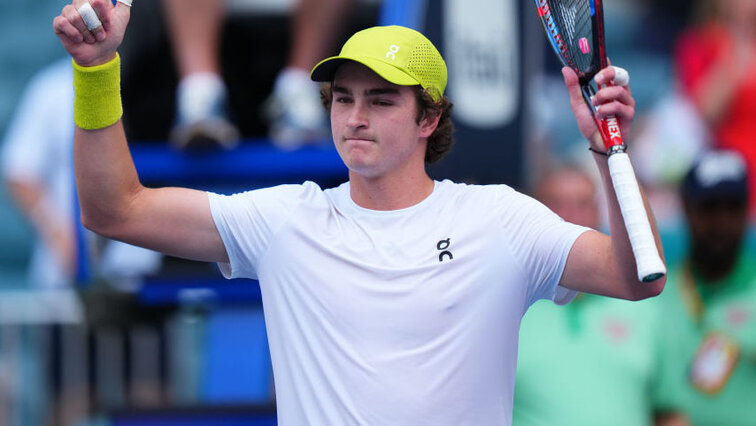 Bei Matches von Joao Fonseca war die Stimmung in Miami prächtig Bei Matches von Joao Fonseca war die Stimmung in Miami prächtig