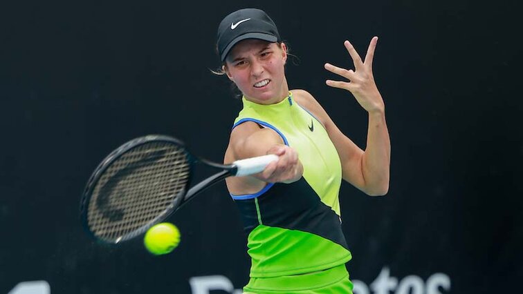 Auch die Vorhand von Lilli Tagger ist nicht von schlechten Eltern Auch die Vorhand von Lilli Tagger ist nicht von schlechten Eltern