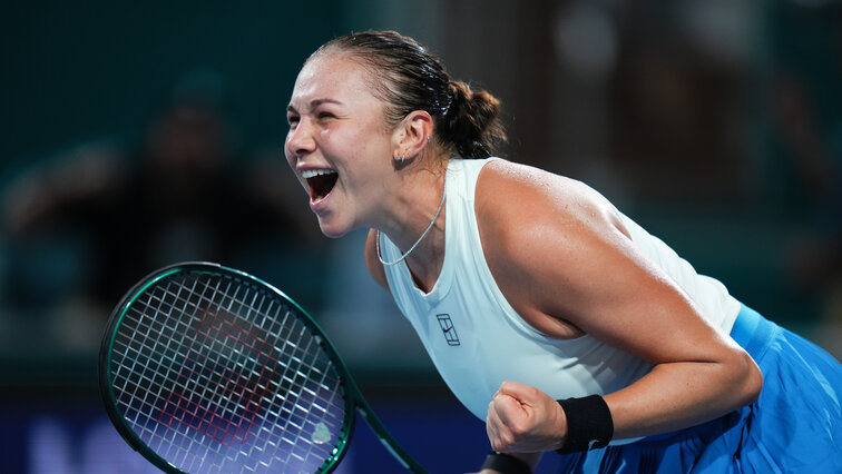 Amanda Anisimova beendet in der dritten Runde der Miami Open die lange Siegesserie Mirra Andreevas