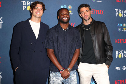 Taylor Fritz, Frances Tiafoe und Matteo Berrettini sind Teil der Serie Taylor Fritz, Frances Tiafoe und Matteo Berrettini sind Teil der Serie