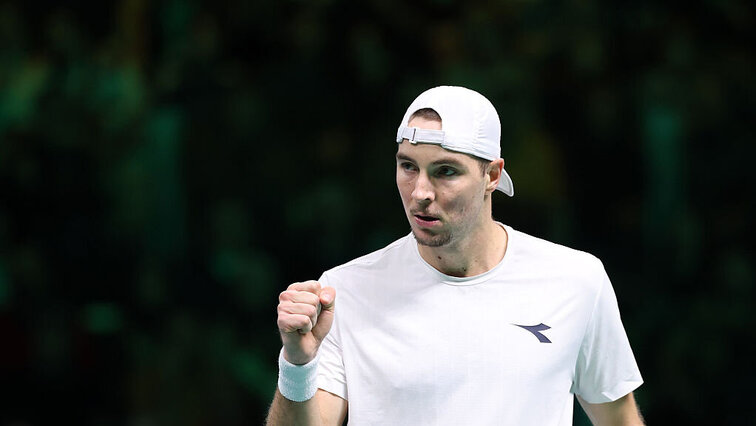 Jan-Lennard Struff führt in Düsseldorf das deutsche Davis-Cup-Team an.
