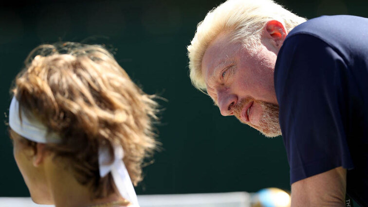 Boris Becker hat sich Alexander Zverev schon immer nah gefühlt Boris Becker hat sich Alexander Zverev schon immer nah gefühlt