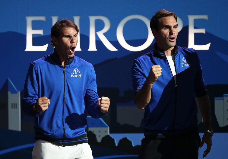 Beim Laver Cup wird es Rafael Nadal und Roger Federer wohl noch ein (letztes) Mal gemeinsam am Tennisplatz zu sehen geben